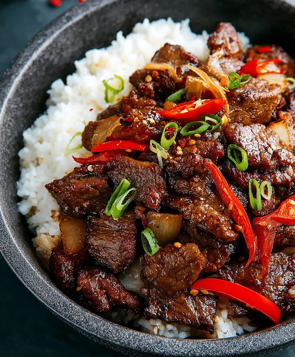 Spicy Black Pepper Beef Stir-Fry Recipe - Easy & Flavorful
