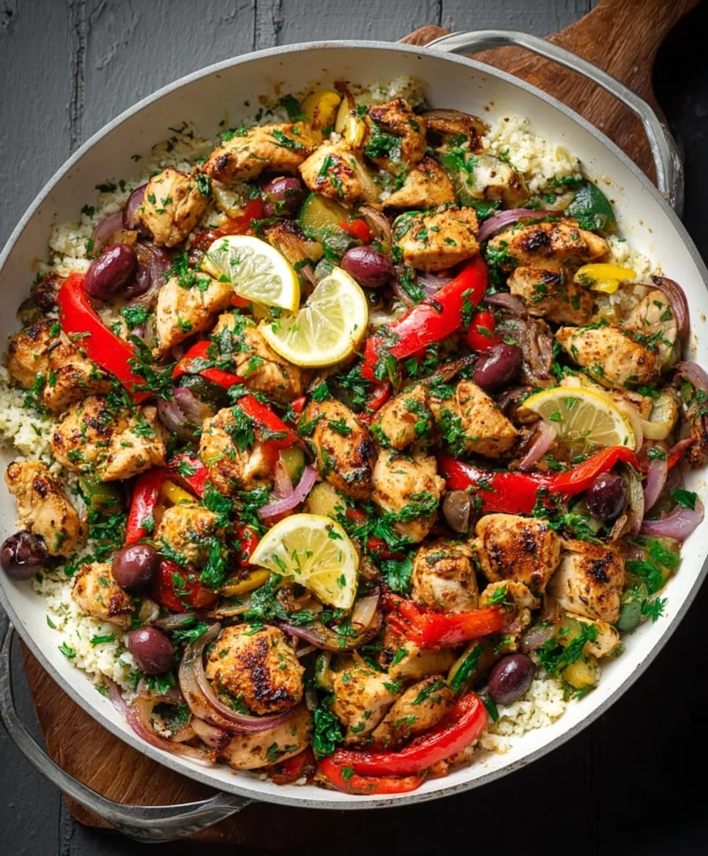 Easy Mediterranean Chicken Stir Fry - Quick & Healthy Meal