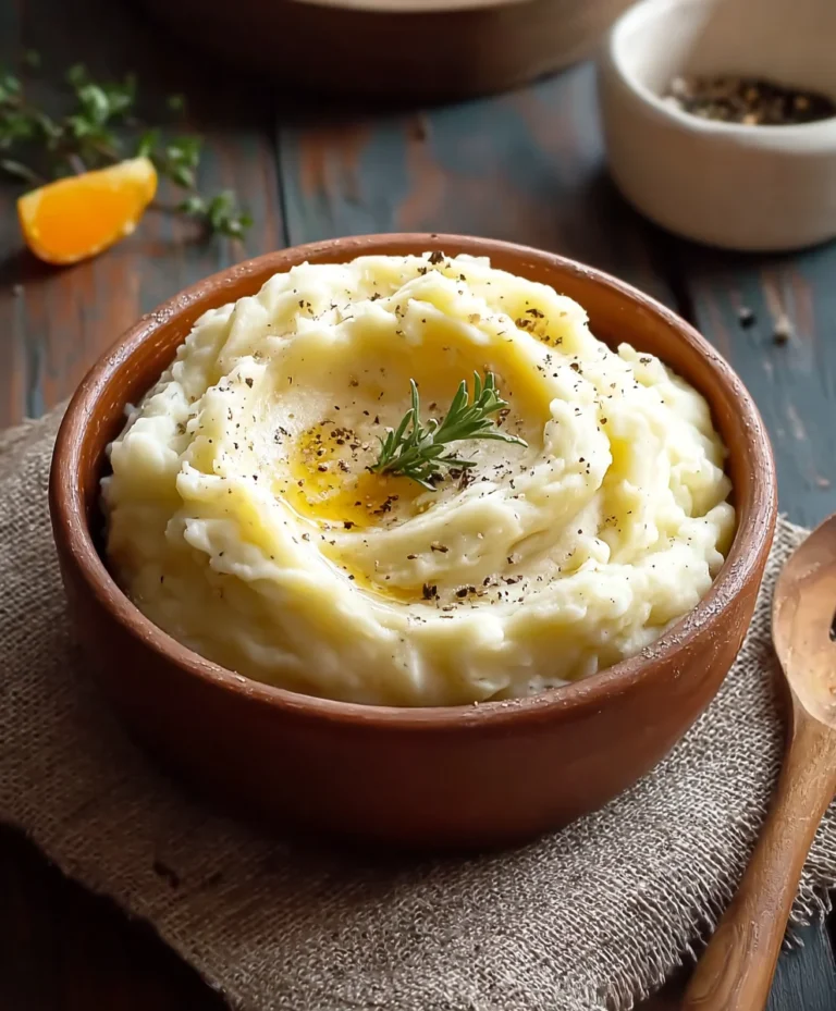 Creamy Mashed Potatoes – The Perfect Side Dish