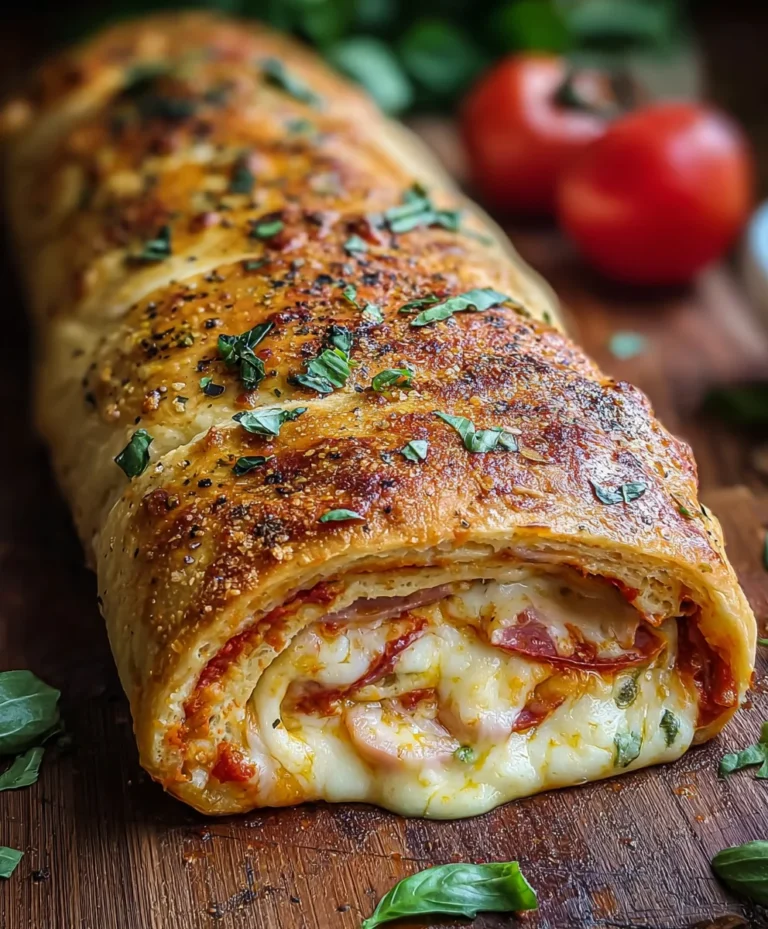 Classic Homemade Stromboli-Easy Beef Recipe