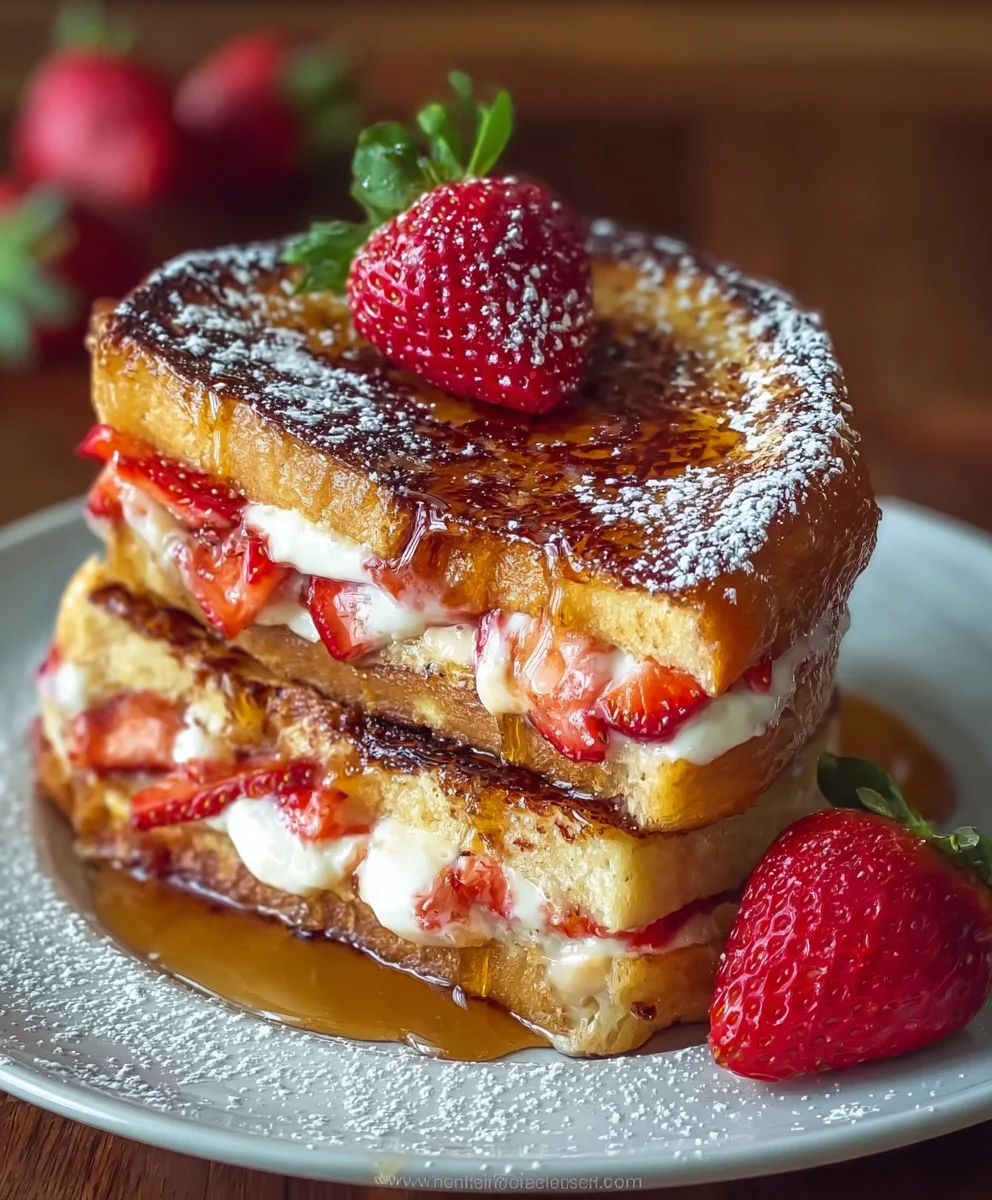 Cheesecake French Toast - Decadent Breakfast Treat