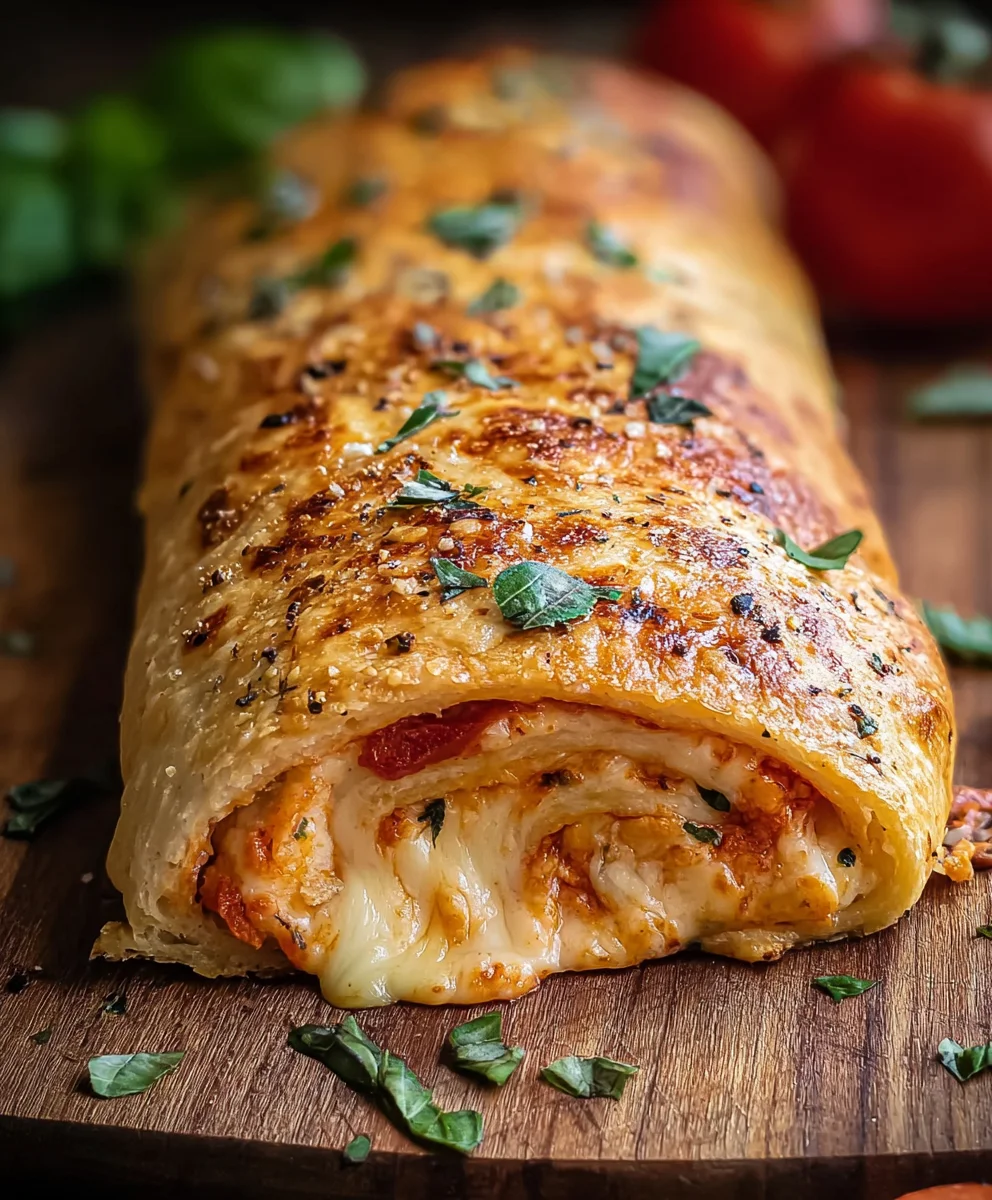 Classic Homemade Stromboli-Easy Beef Recipe