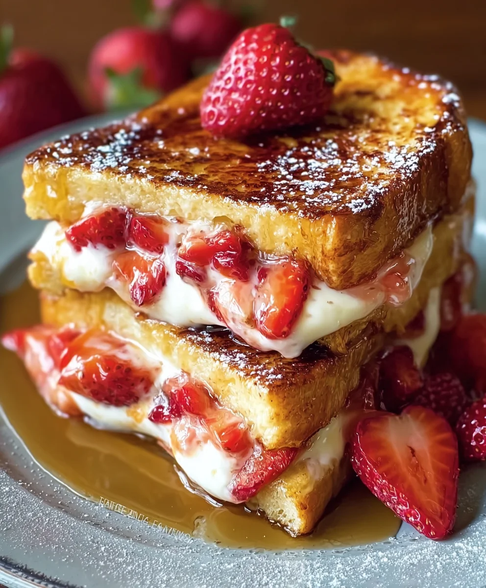 Cheesecake French Toast - Decadent Breakfast Treat