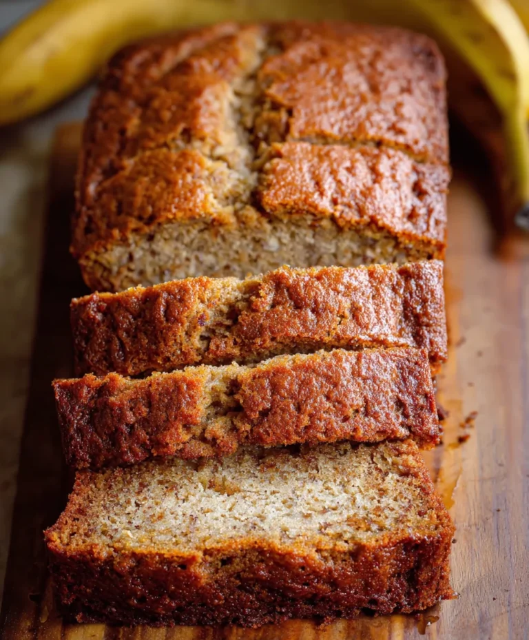 Best Moist Banana Bread- Easy Recipe