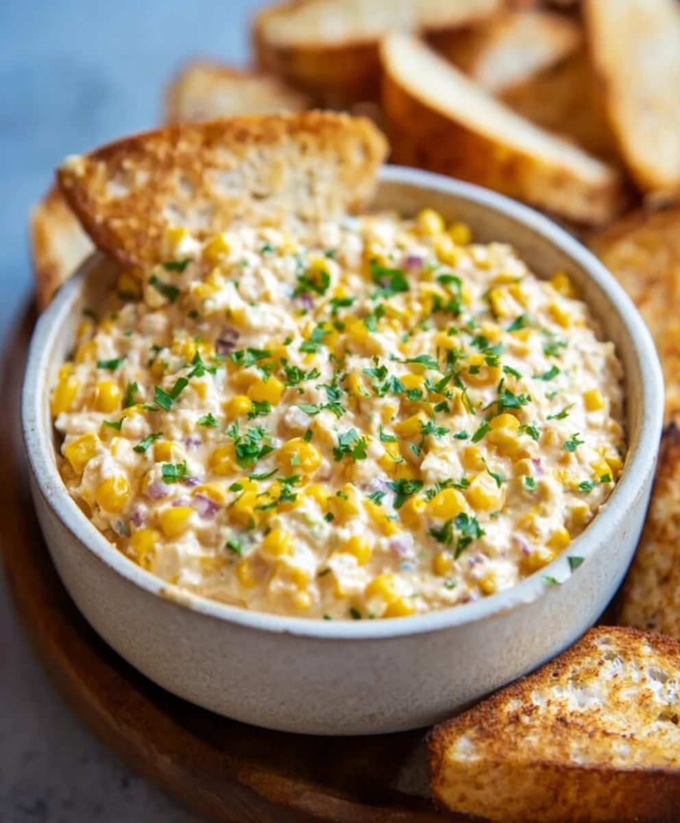 Easy Corn Dip Recipe - Crowd Pleasing Appetizer