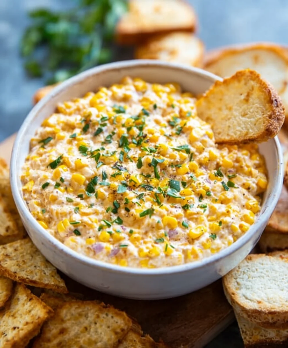 Easy Corn Dip Recipe - Crowd Pleasing Appetizer