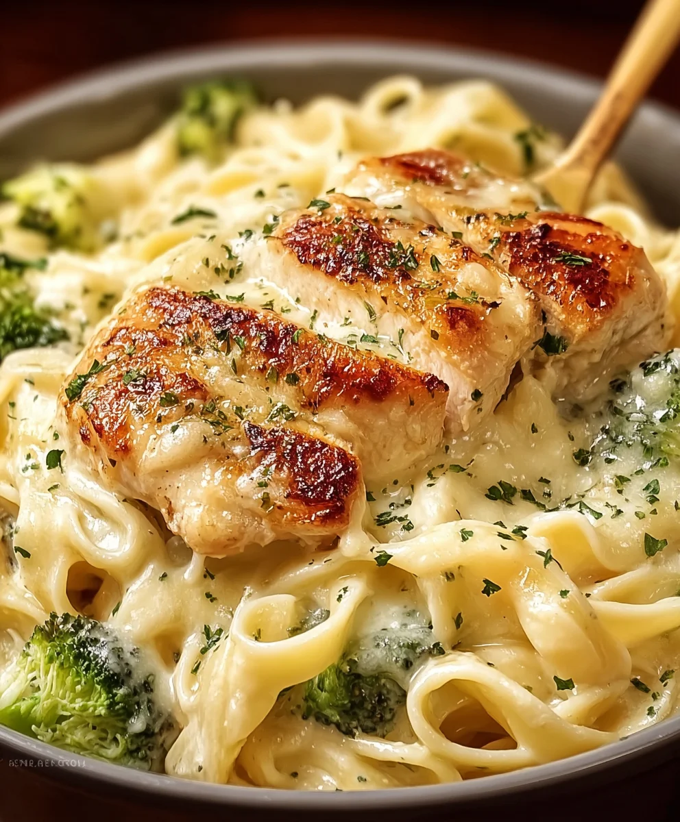Easy Baked Chicken Alfredo Recipe- Creamy & Delicious