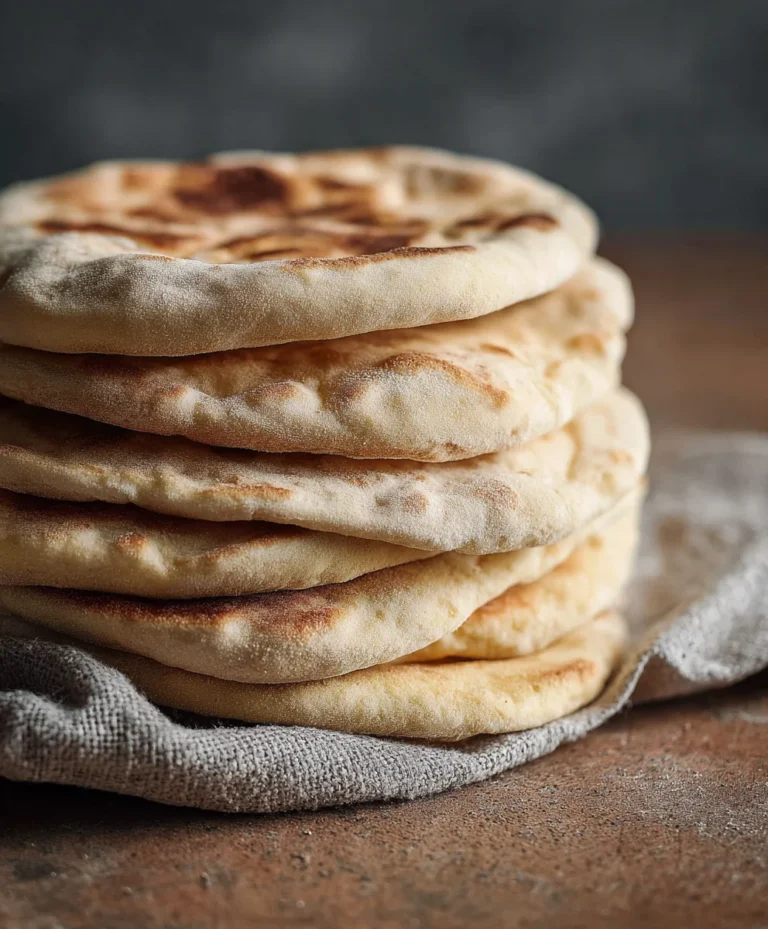 Easy Homemade Pita Bread-Soft & Fluffy Flatbread