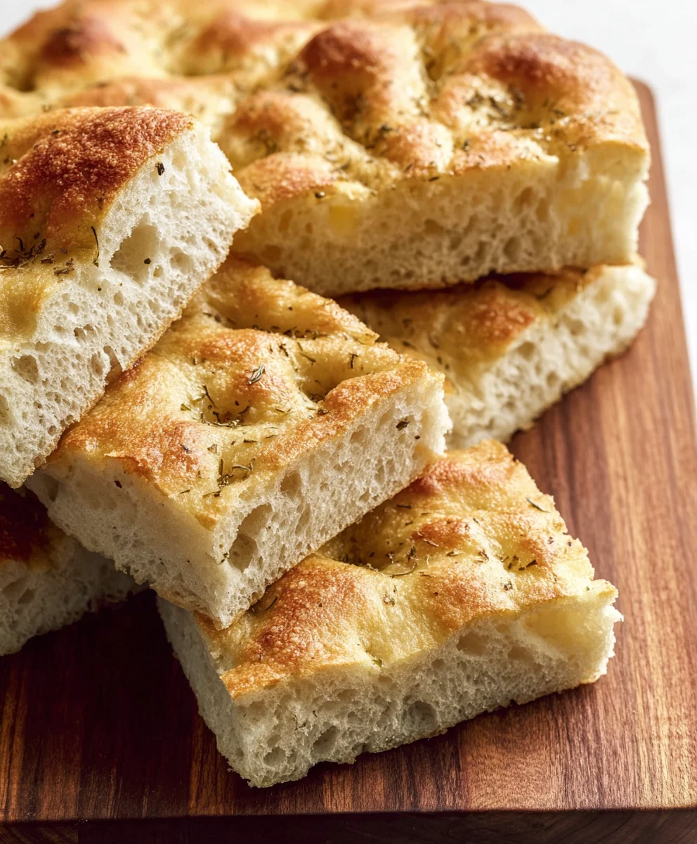 Easy No-Knead Focaccia Bread Recipe