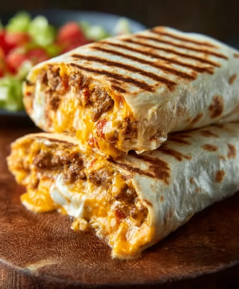 Ultimate Grilled Cheese Burrito Recipe