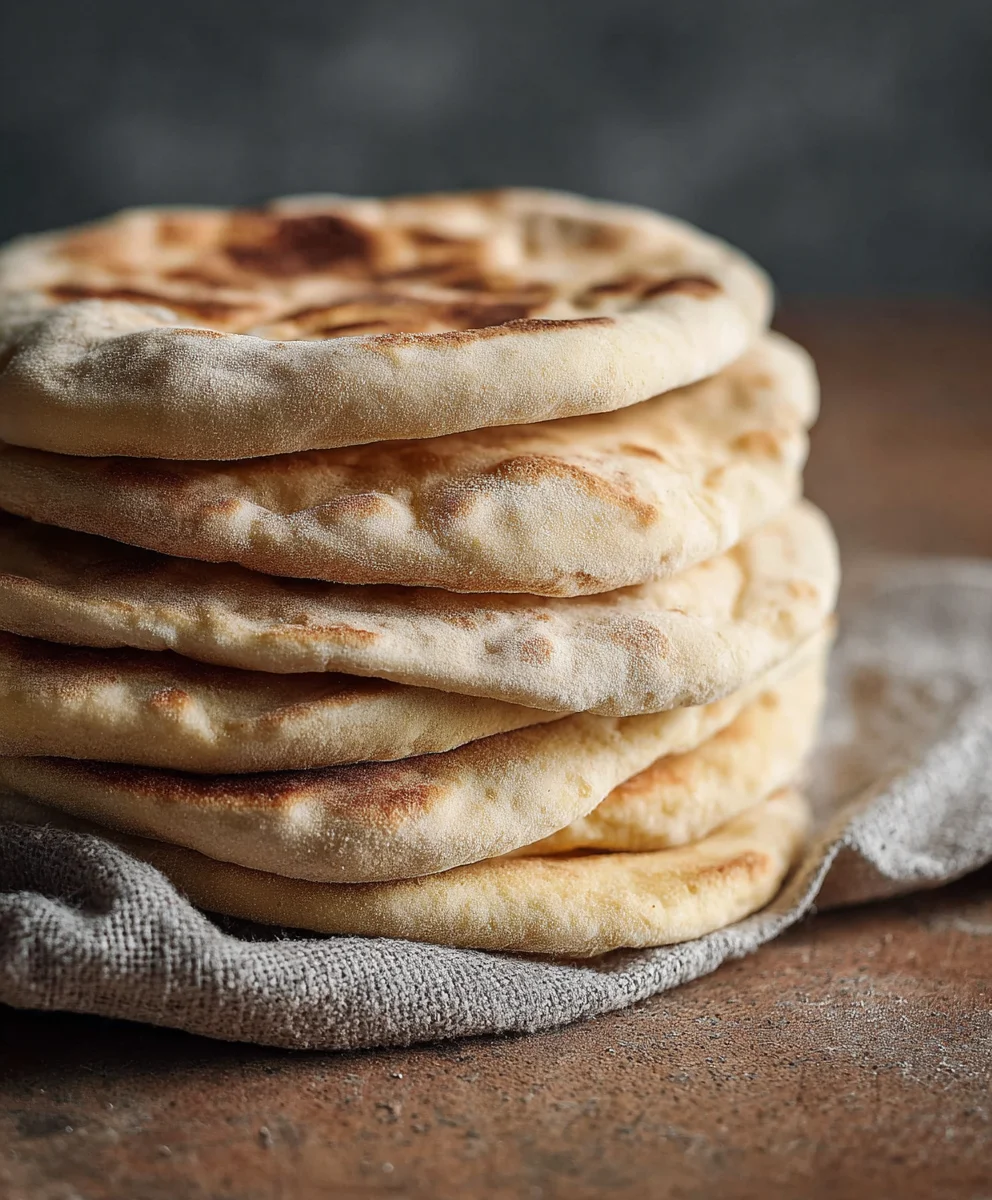 Easy Homemade Pita Bread-Soft & Fluffy Flatbread