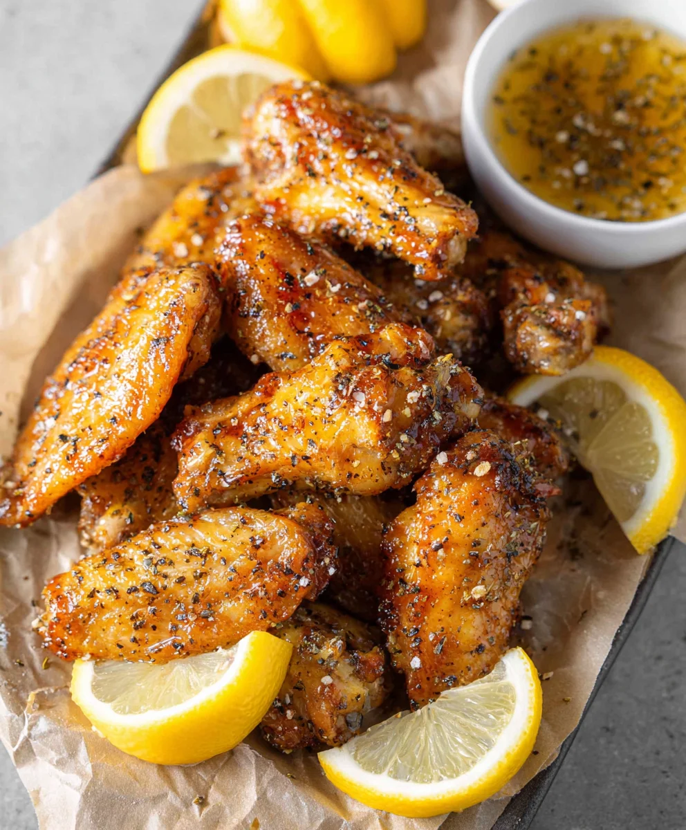 Honey Lemon Pepper Wings Recipe-Flavorful & Easy