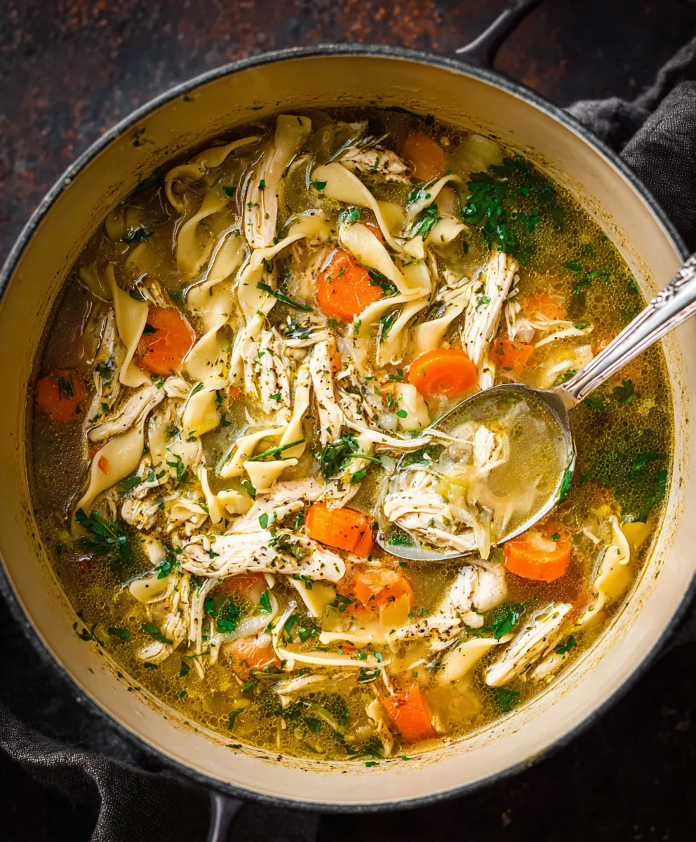 Classic Chicken Noodle Soup Recipe - Comfort in a Bowl