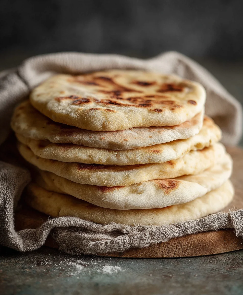 Easy Homemade Pita Bread-Soft & Fluffy Flatbread