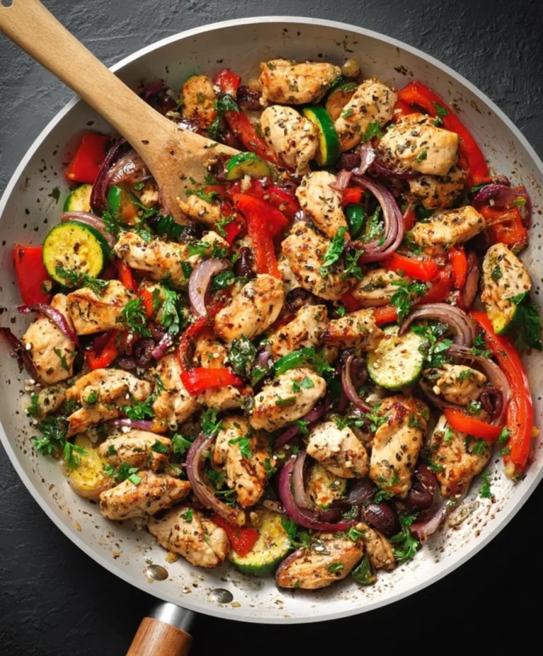 Easy Mediterranean Chicken Stir Fry – Quick & Healthy Meal