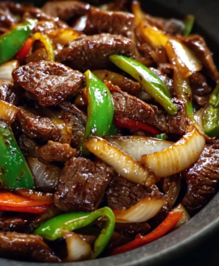 Chinese Pepper Steak with Onions – Easy Recipe