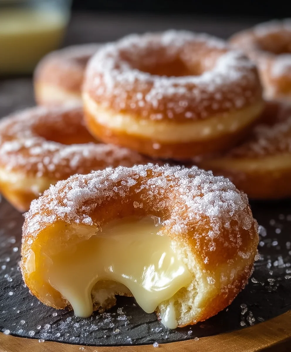 Milky Cheese Donuts - Irresistibly Sweet & Savory Bites