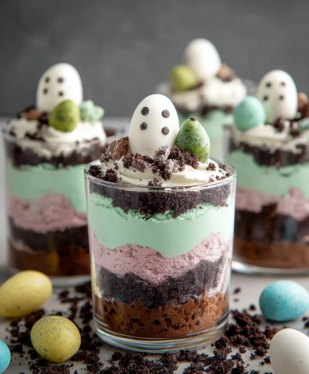 Easter Dirt Cups - Fun & Easy Treat