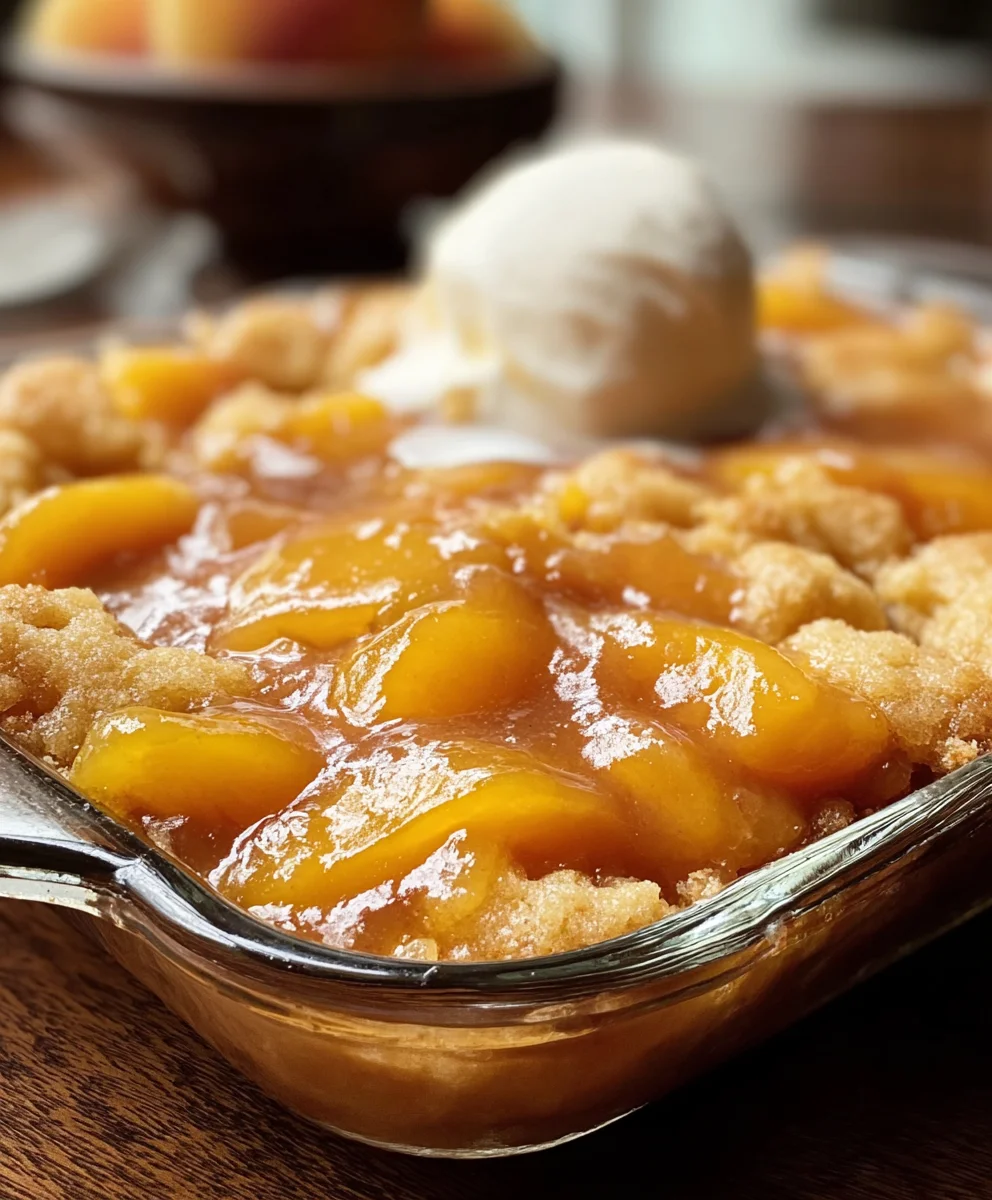 Best Southern Peach Cobbler Recipe - Easy & Delicious