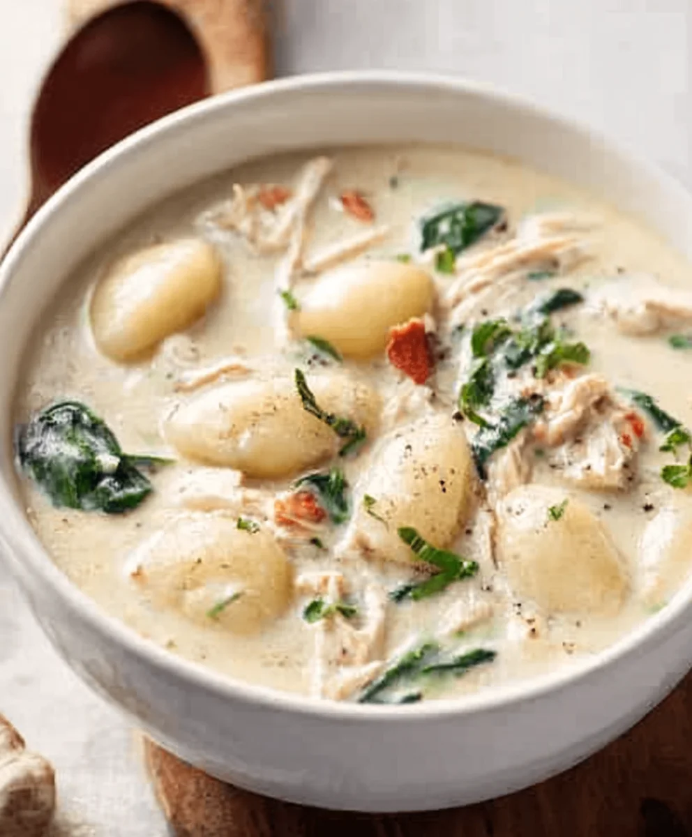 Olive Garden Chicken Gnocchi Soup - Cozy Classic Recipe