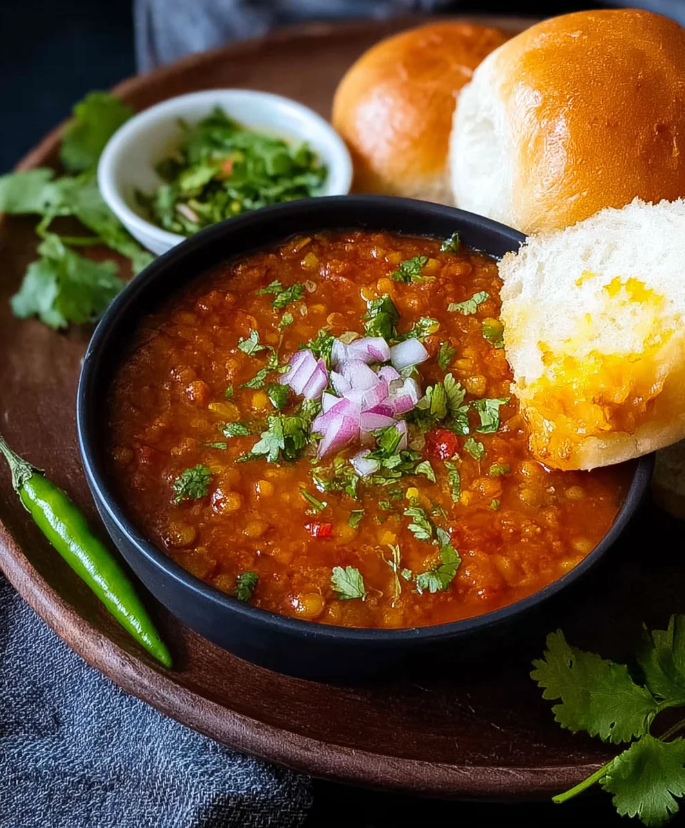 Authentic Pav Bhaji Recipe-Spicy Vegetable Mash