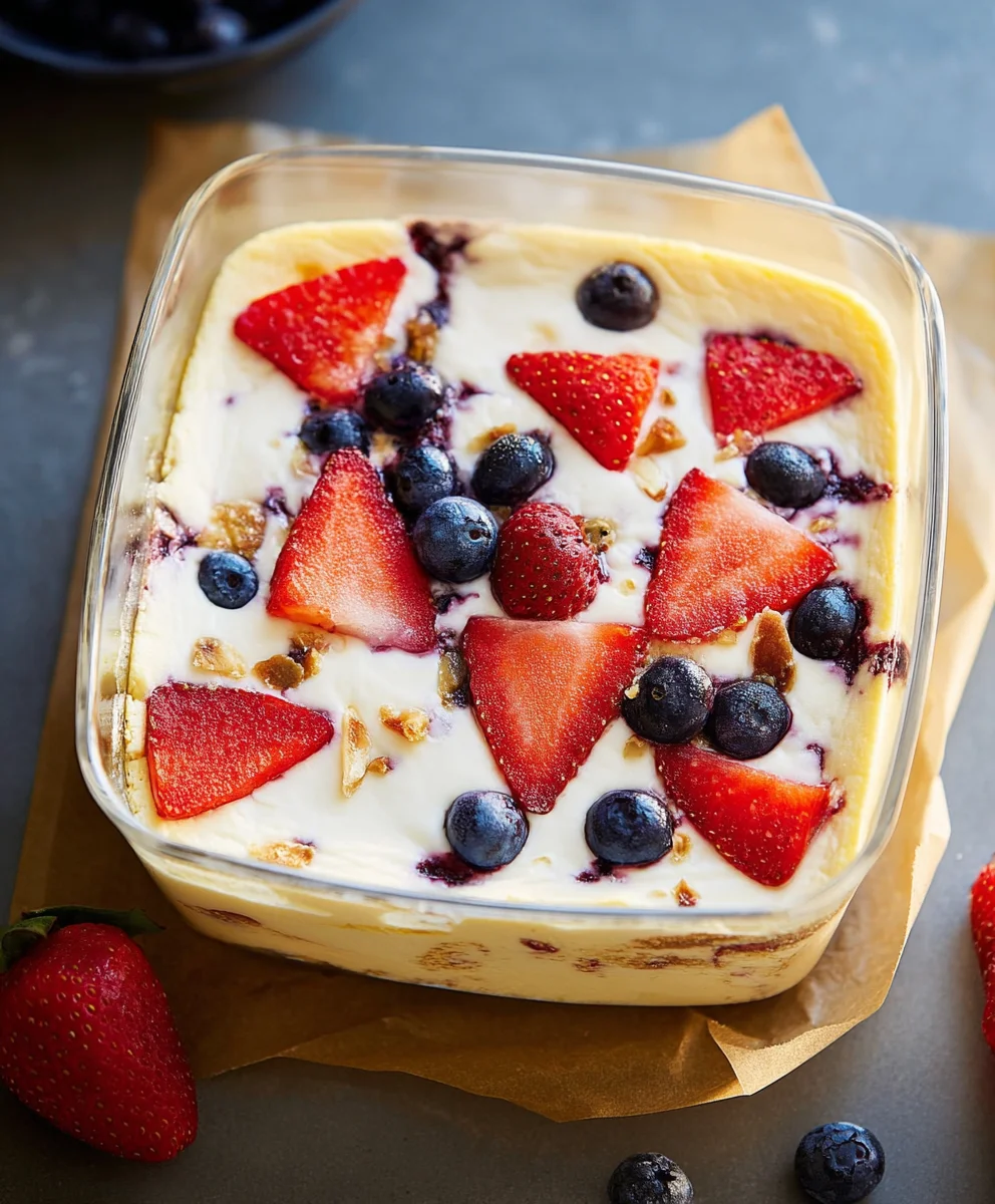 Easy Baked Yogurt - Creamy Healthy Dessert Recipe