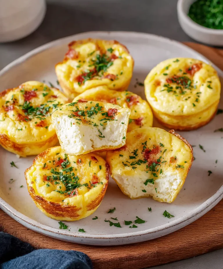 Creamy Cottage Cheese Egg Bites-Easy Healthy Breakfast
