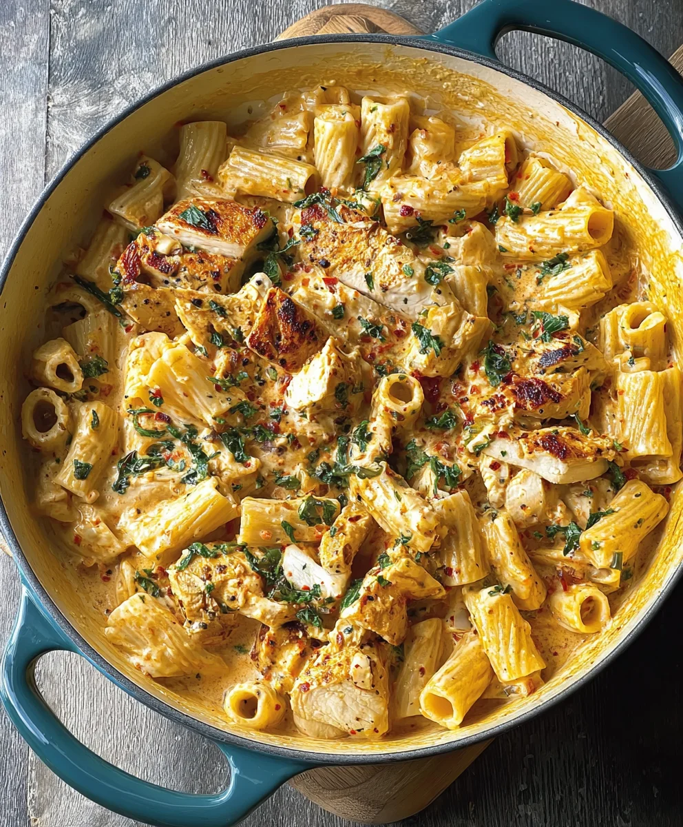 Easy Creamy Tuscan Beef Pasta Dinner
