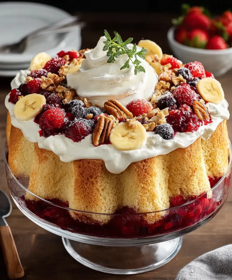 Easy Punch Bowl Cake Recipe – Crowd Pleaser Dessert