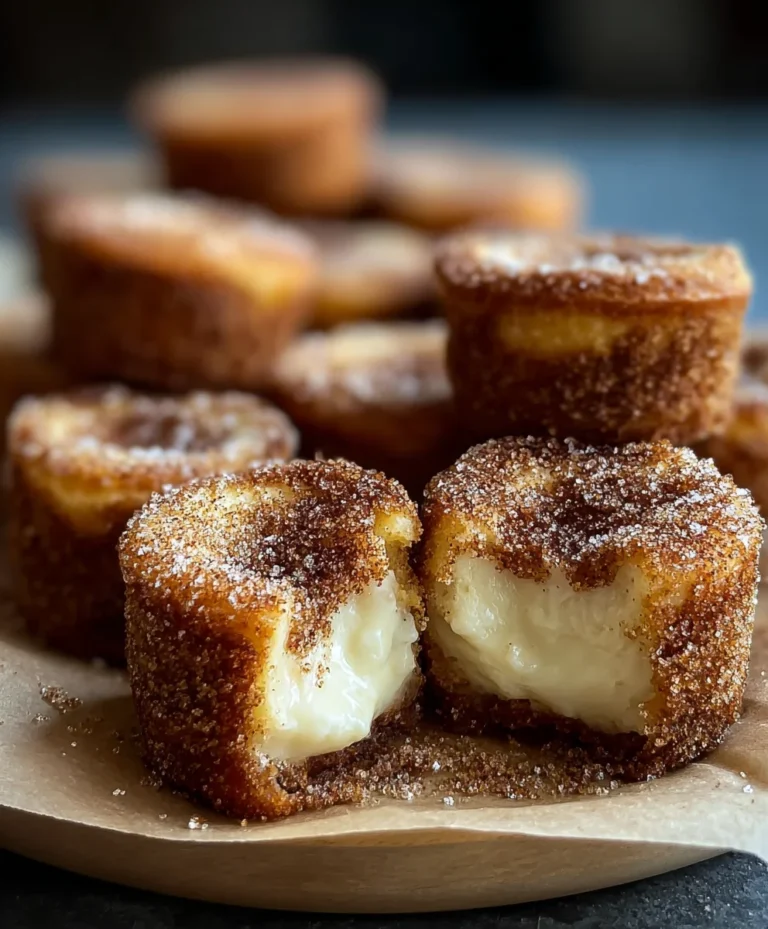 Churro Cheesecake Bites-Easy Dessert Recipe