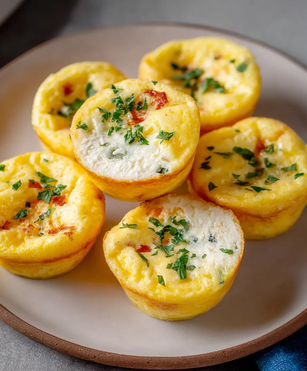 Creamy Cottage Cheese Egg Bites-Easy Healthy Breakfast