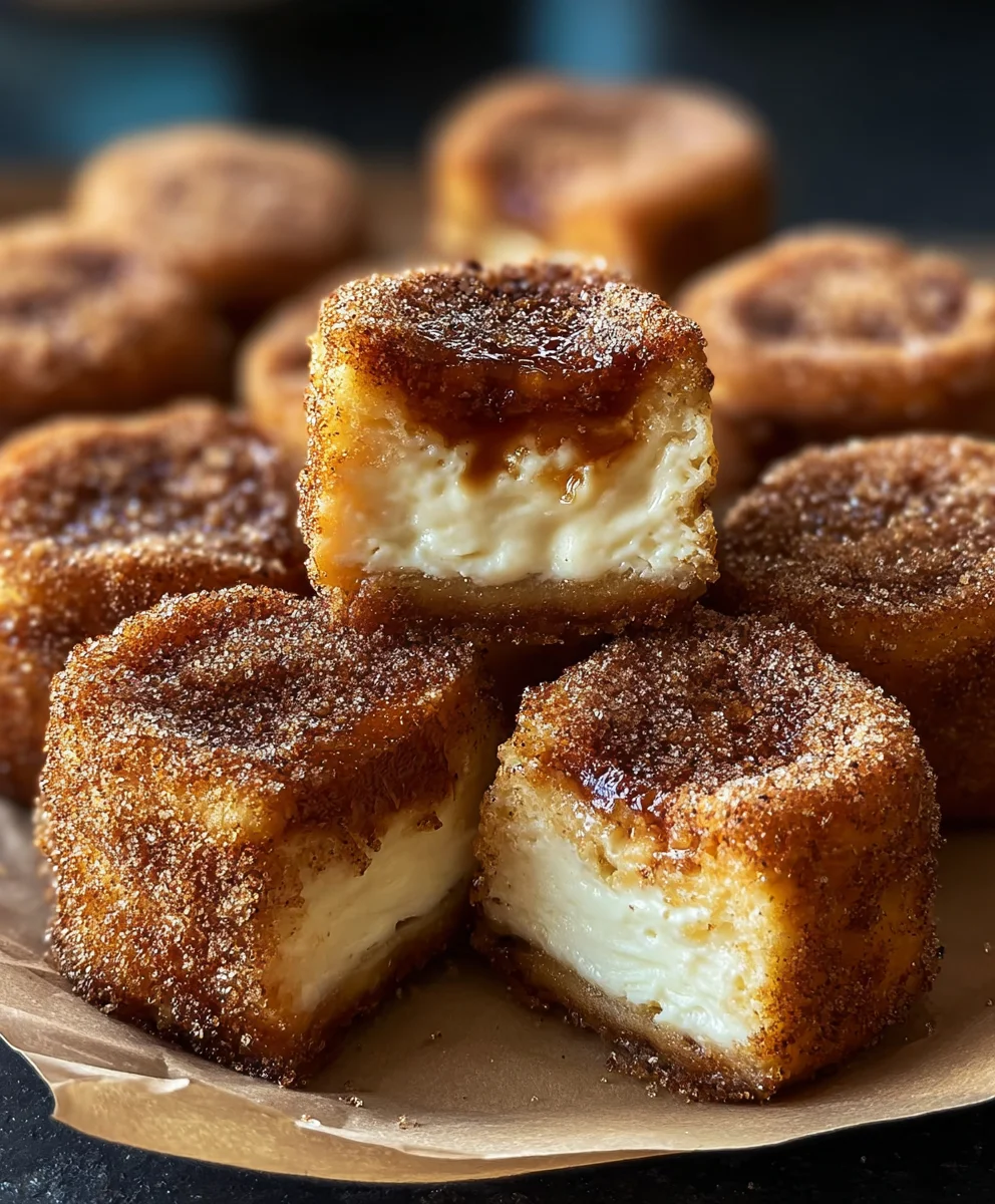 Churro Cheesecake Bites-Easy Dessert Recipe