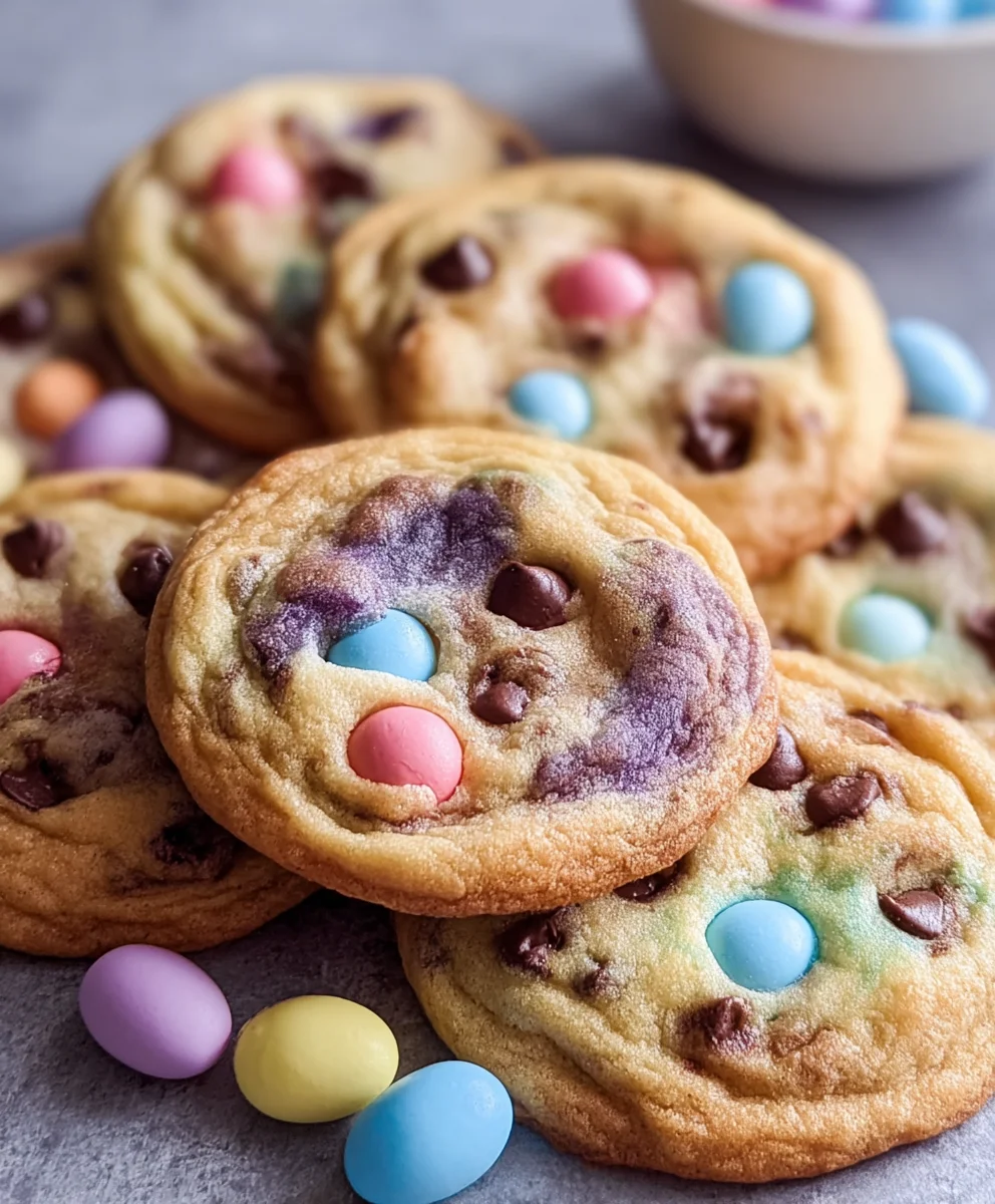 Easter Chocolate Chip Cookies-Festive & Easy Recipe