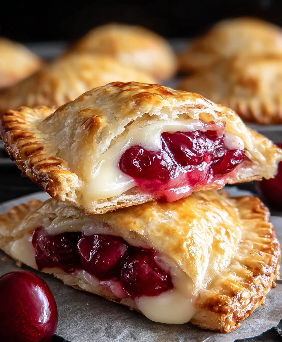 Cherry Cheesecake Hand Pies-Delicious Sweet Treats