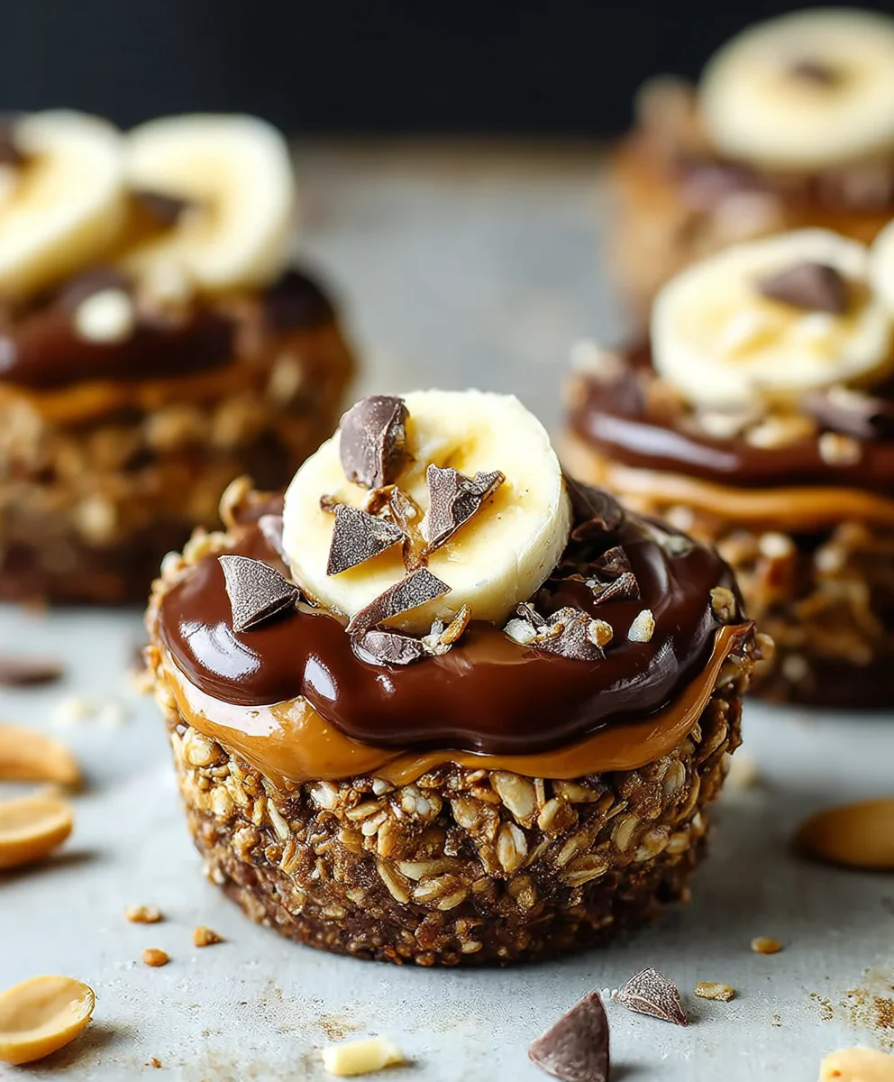 Chocolate Peanut Butter Granola Cups-Easy Recipe