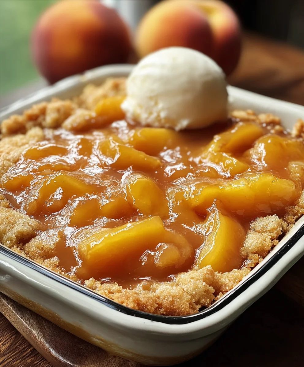 Best Southern Peach Cobbler Recipe - Easy & Delicious