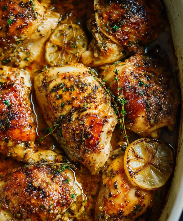 Lemon Butter Baked Beef – Easy & Flavorful Recipe