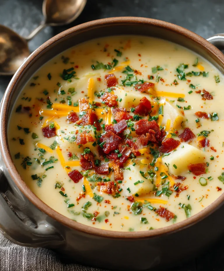 Outback Steakhouse Copycat Potato Soup – Easy Recipe