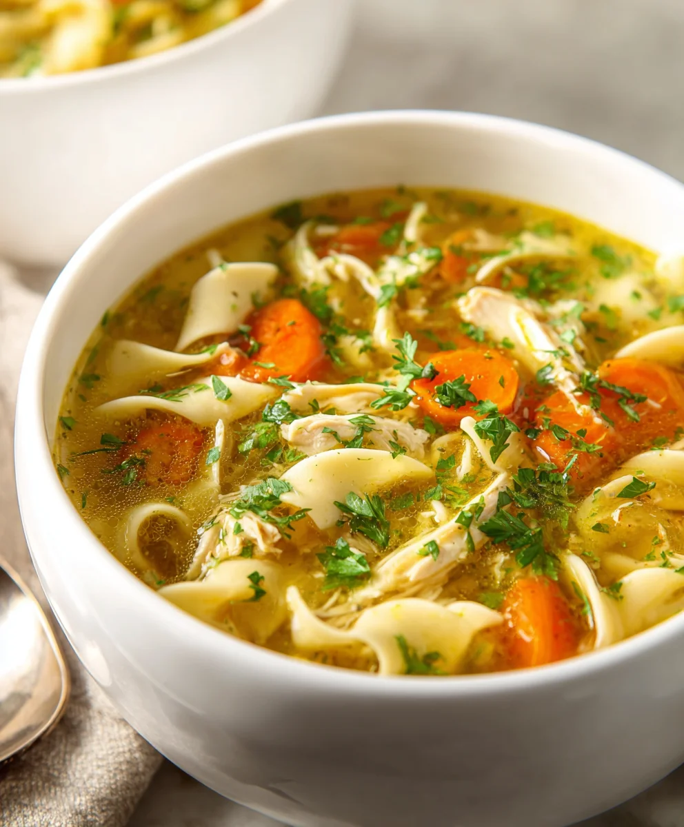 Best Chicken Noodle Soup Egg Noodles Recipe