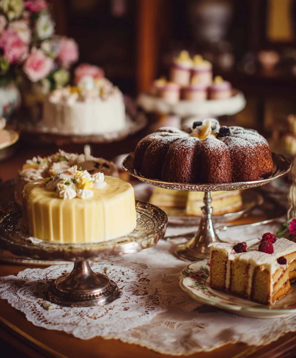 Vintage Wedding Dessert Table - Sweet Nostalgia