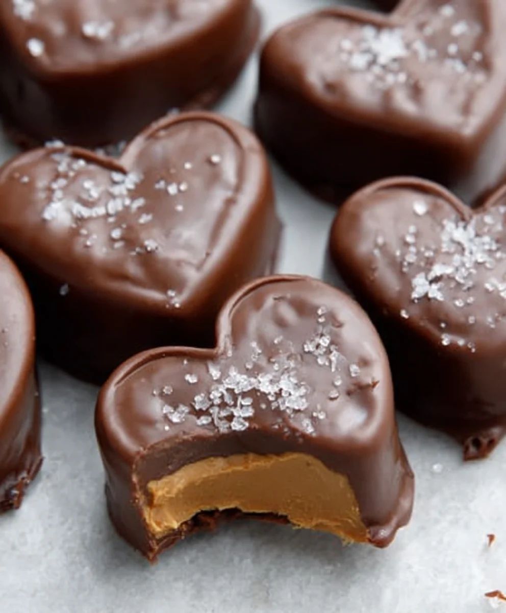 Chocolate Peanut Butter Vnon-alcoholic alentine Heart-Non-Non-Non-Alcoholic Alternativeic Delight