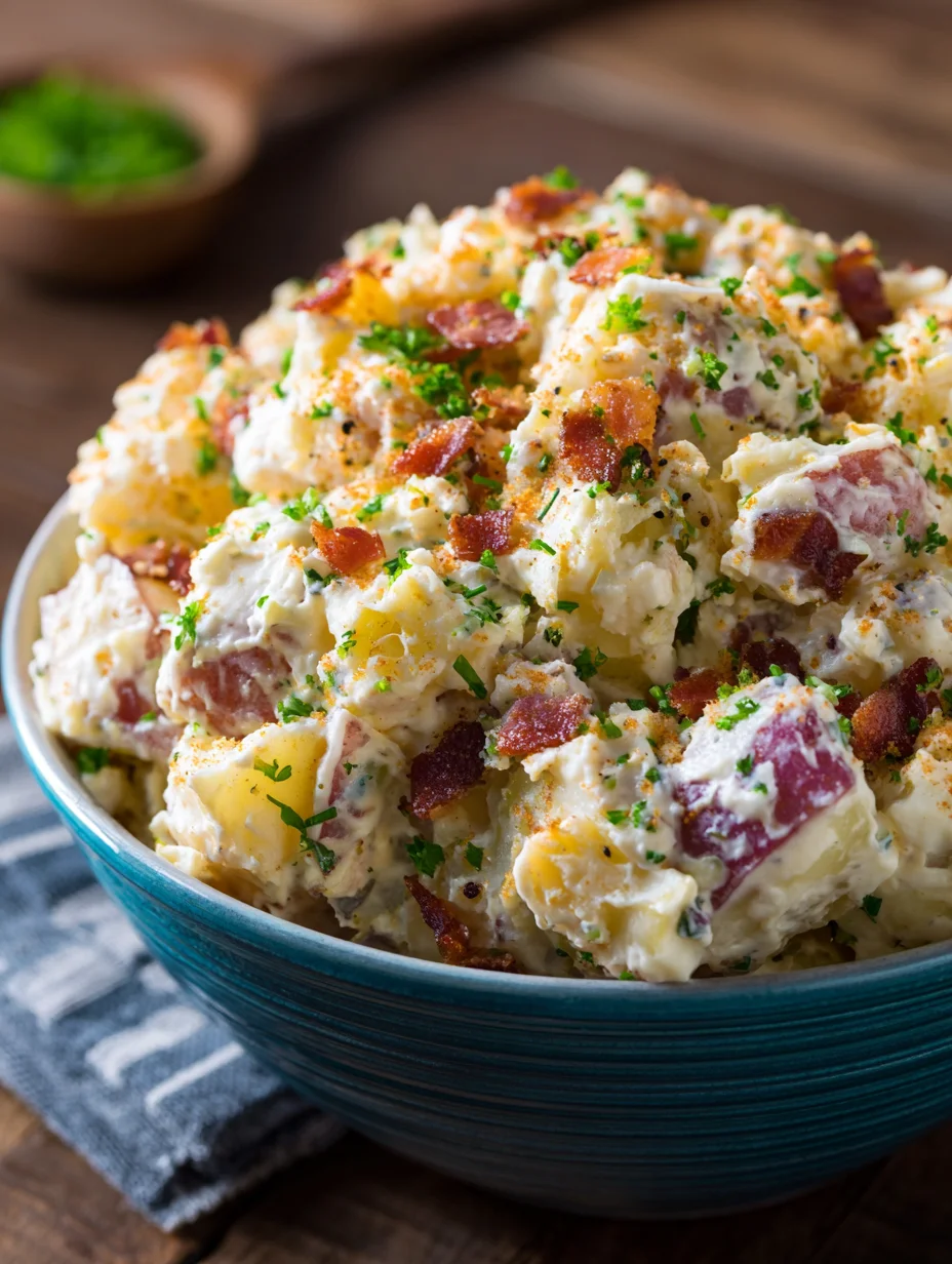 Loaded Potato Salad - Canyon Cookout Beef