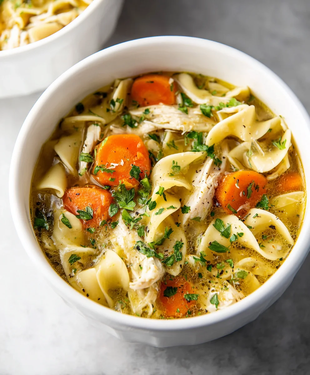 Best Chicken Noodle Soup Egg Noodles Recipe