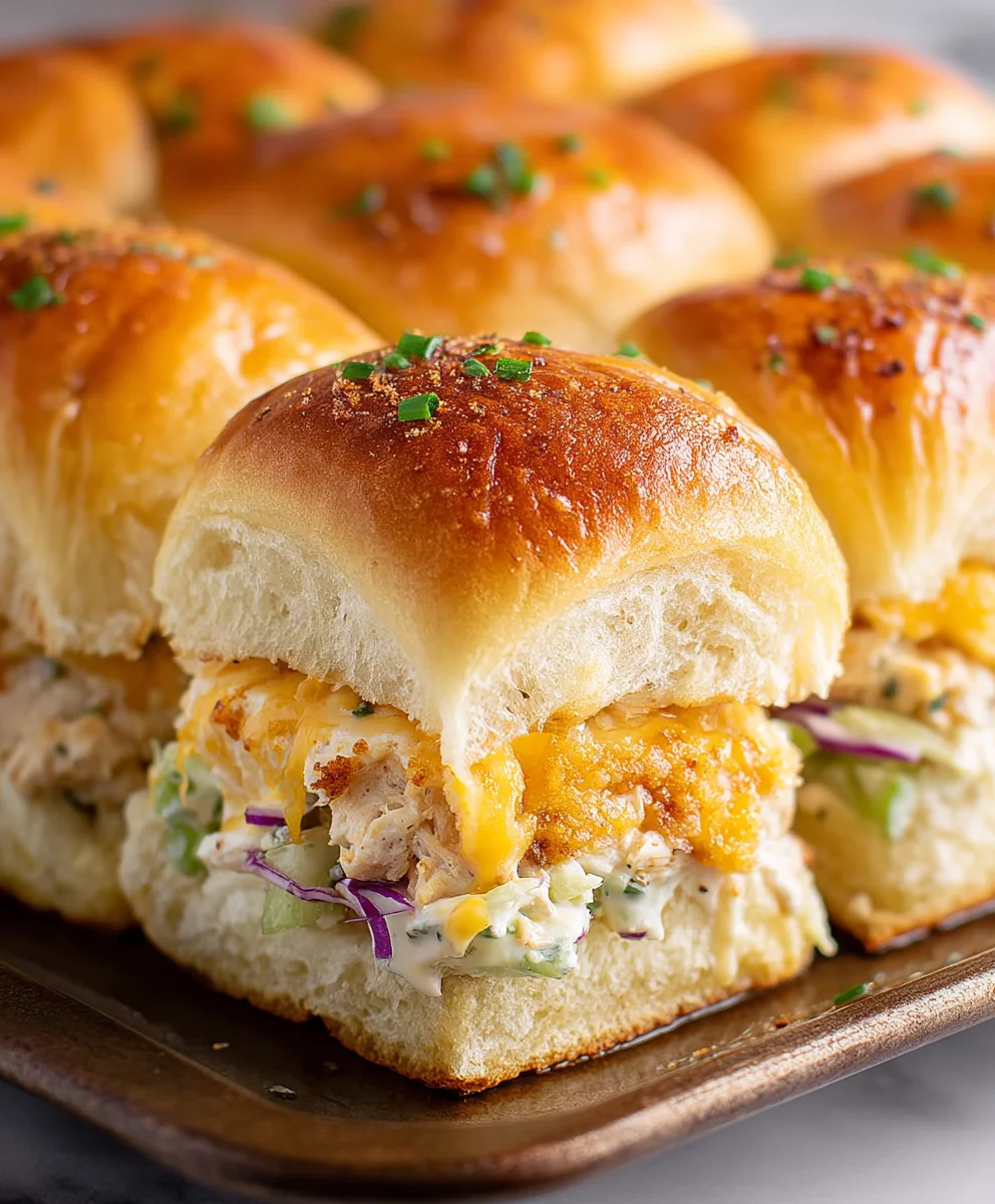 Crack Chicken Sliders - Easy & Delicious Hawaiian Rolls Recipe