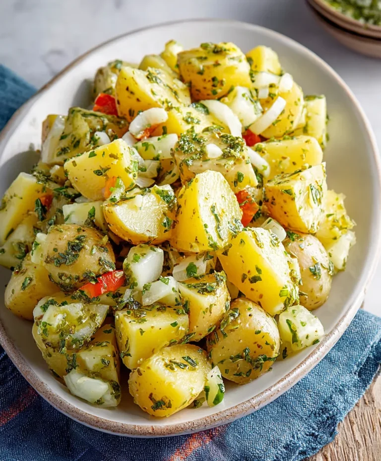 Classic Italian Potato Salad – Easy & Delicious