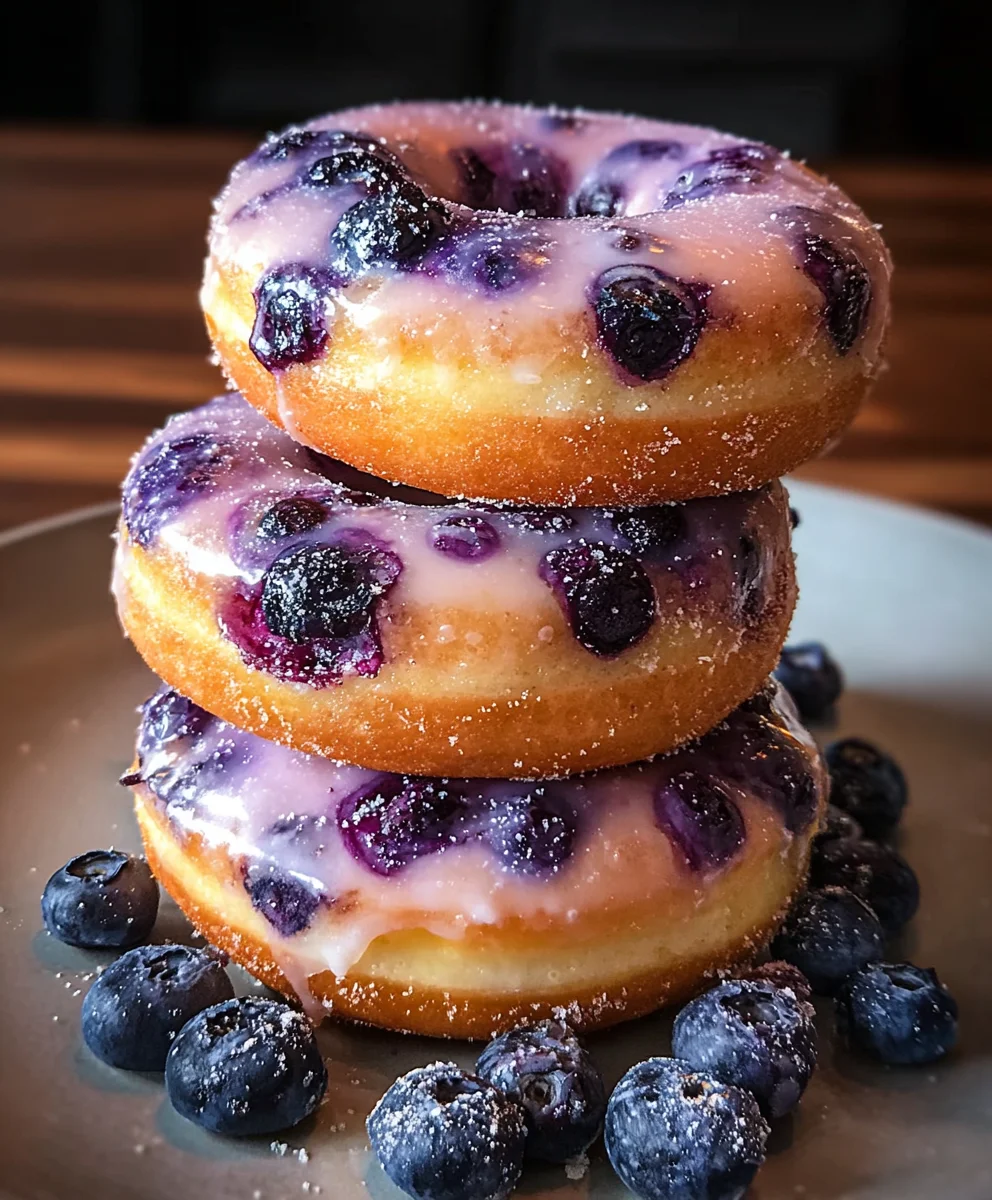 Keto Blueberry Donuts - Delicious Low Carb Treat