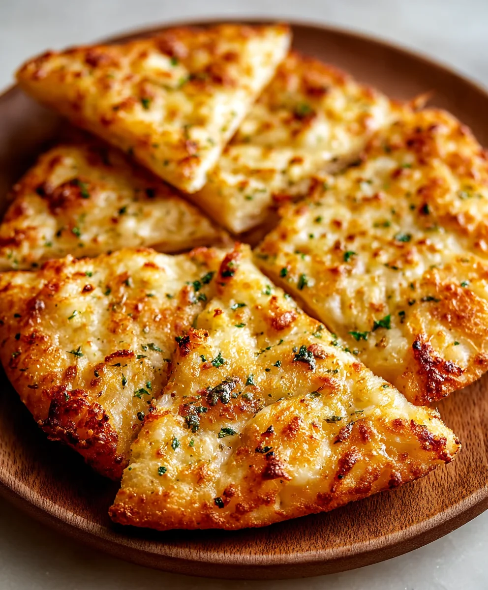 Air Fryer Garlic Tortilla Bread - Quick & Easy Recipe