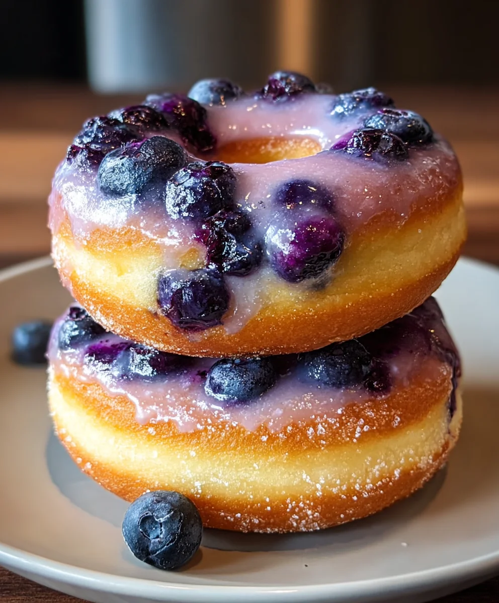 Keto Blueberry Donuts - Delicious Low Carb Treat