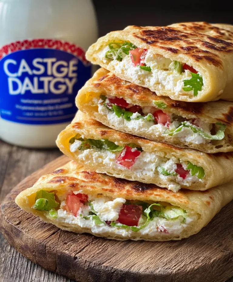 Easy Ingredient Cottage Cheese Flatbread