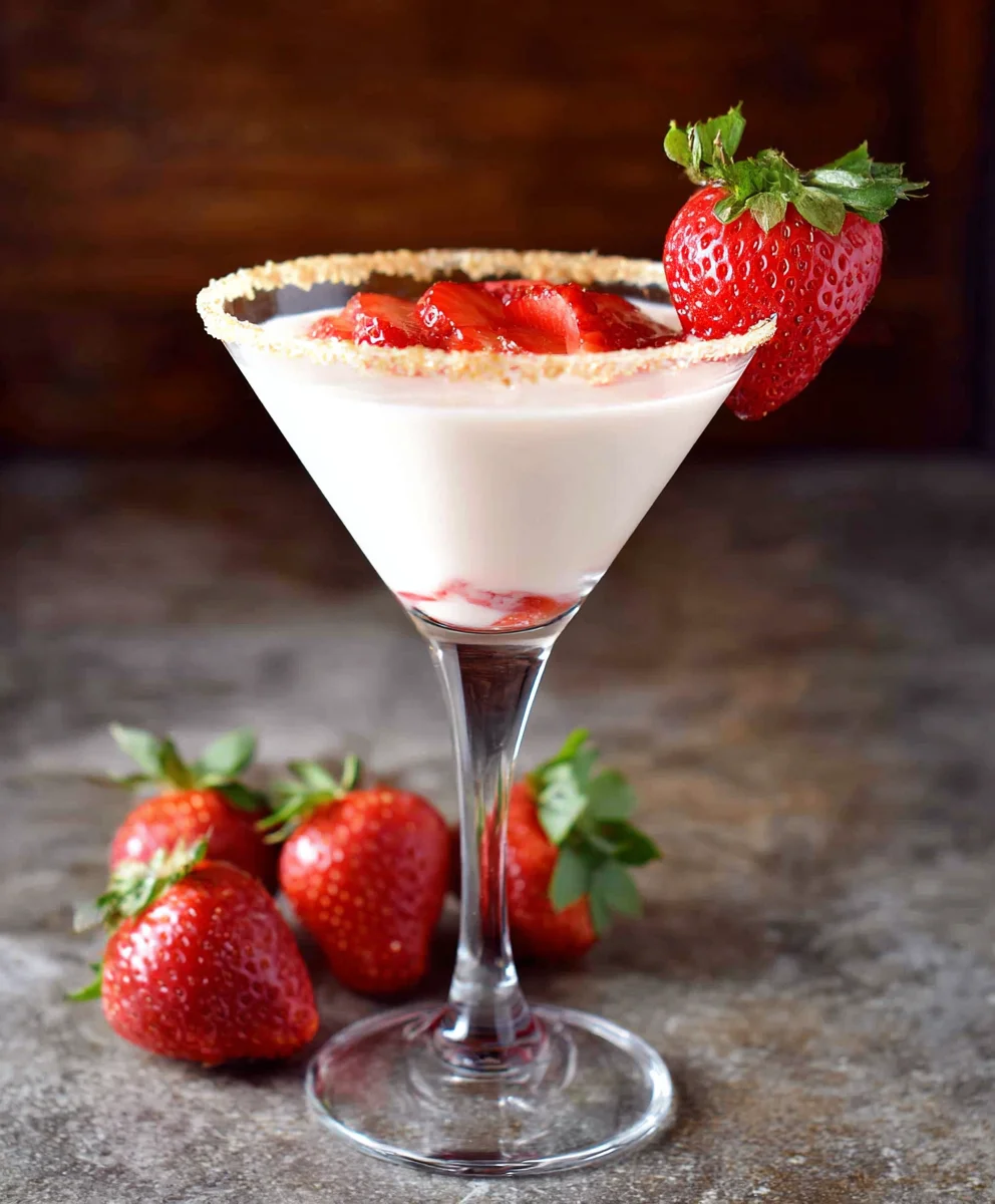 Strawberry Shortcake Cocktail - Delicious & Easy Recipe